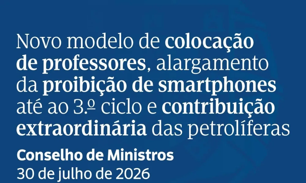 Neste Conselho de Ministros, o Governo aprovou um novo sistema de recrutamento e…