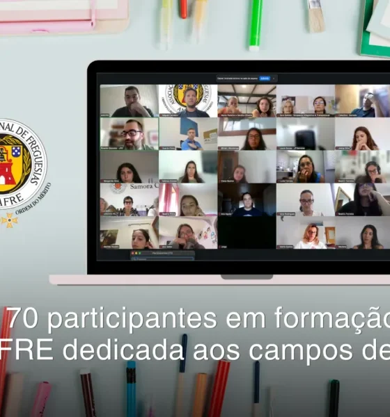 Mais de 70 participantes em formação da ANAFRE dedicada aos campos de férias
