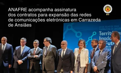 ANAFRE acompanha assinatura dos contratos para expansão das redes de comunicações eletrónicas em Carrazeda de Ansiães