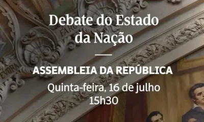 O Debate do Estado da Nação irá realizar-se amanhã, 16 de julho, às 15h30, na As…