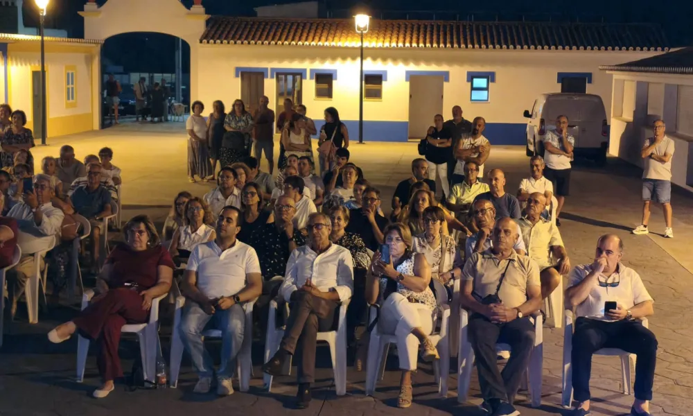 O Pátio Alentejano, na Terrugem, recebeu este domingo 26 de julho o espetáculo A…