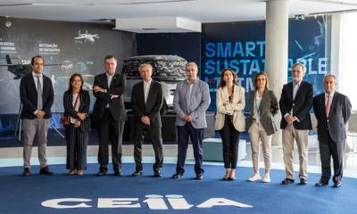 O Presidente da CCDR NORTE, Álvaro Santos, acompanhado pelos vice-presidentes, R…