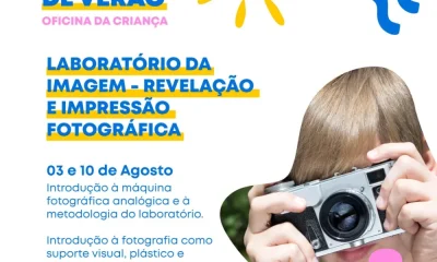 OFICINA DA CRIANÇA | LABORATÓRIO DA IMAGEM | REVELAÇÃO E IMPRESSÃO FOTOGRÁFICA
…