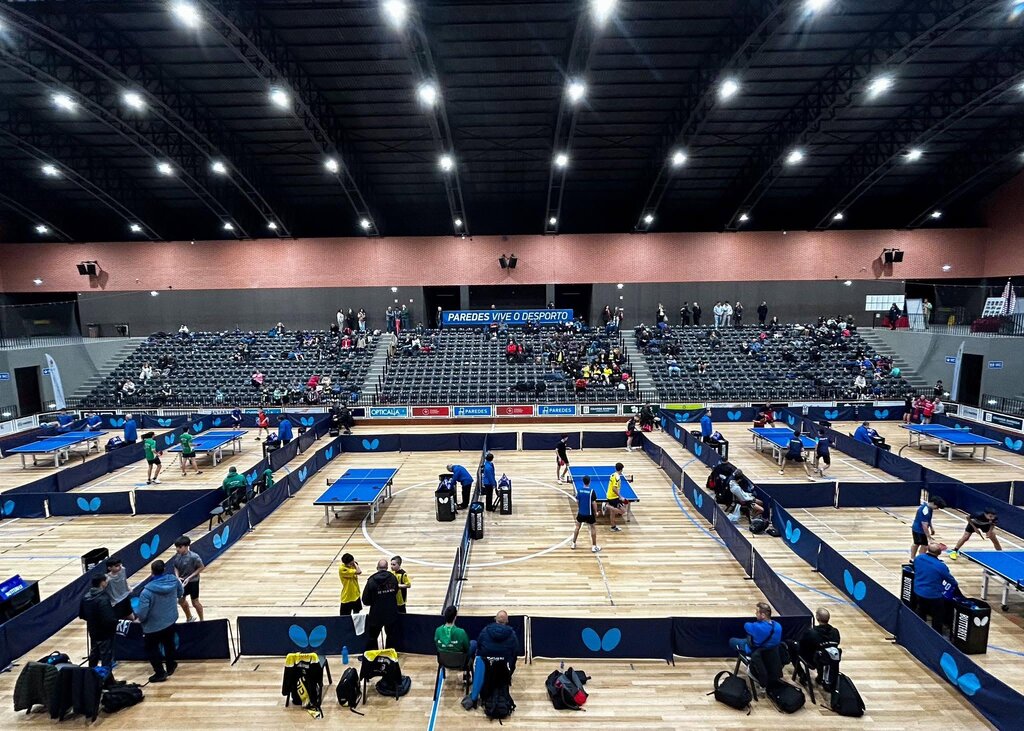 Paredes recebe mais de uma centena de atletas no Torneio de Ténis de Mesa “Cidade de Paredes”