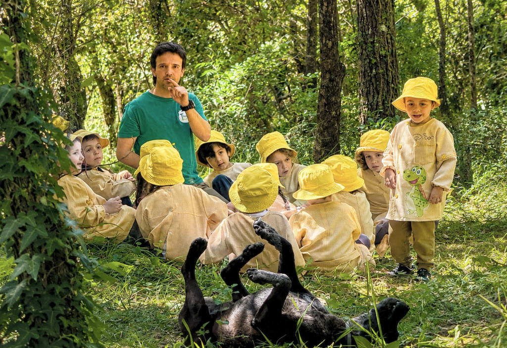 Paredes recebe programa Famílias Forest School com atividades gratuitas na natureza para crianças e famílias
