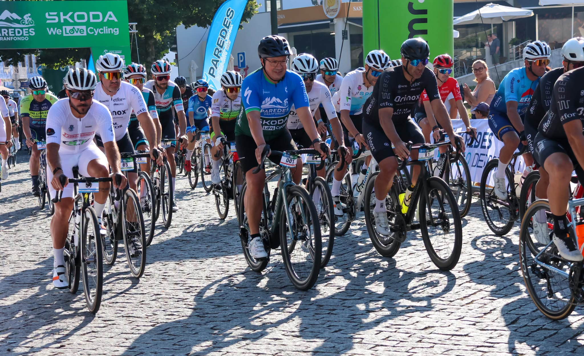 Paredes reuniu mais de mil ciclistas na estreia do Granfondo