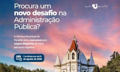 Penafiel abre concursos para novos dirigentes e reforça modernização dos serviços municipais
