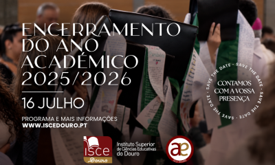 Penafiel recebe cerimónias de encerramento do ano académico do ISCE Douro com bênção dos finalistas