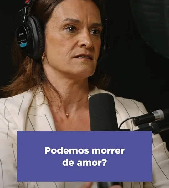 Podemos morrer de amor?

«Diria mais de desamor. Mas, sim, é mesmo verdade», diz…