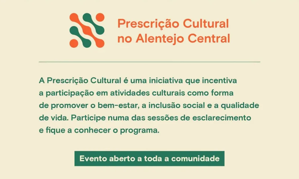 Prescrição Cultural no Alentejo Central

28 de julho » Paço dos Henriques » Alcá…