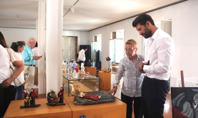 Artista paivense Maria Vasconcelos homenageada com exposição no CICL de Castelo de Paiva