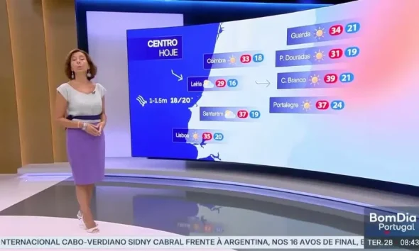 Previsão do estado do tempo 
RTP, 28-7-2026
Informação sempre atualizada em www….