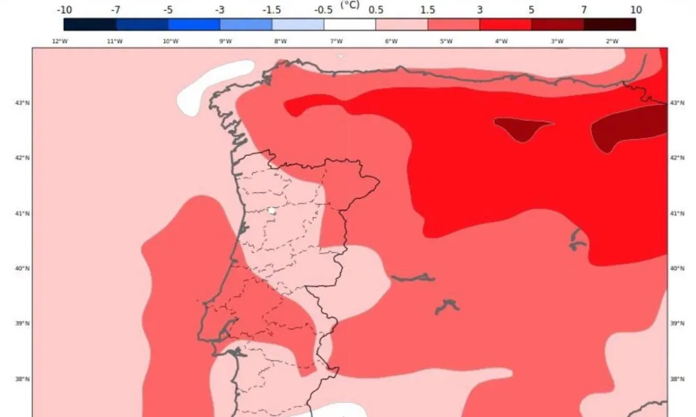 Previsão do estado do tempo – semana de 27 de julho a 2 de agosto de 2026 – Por…