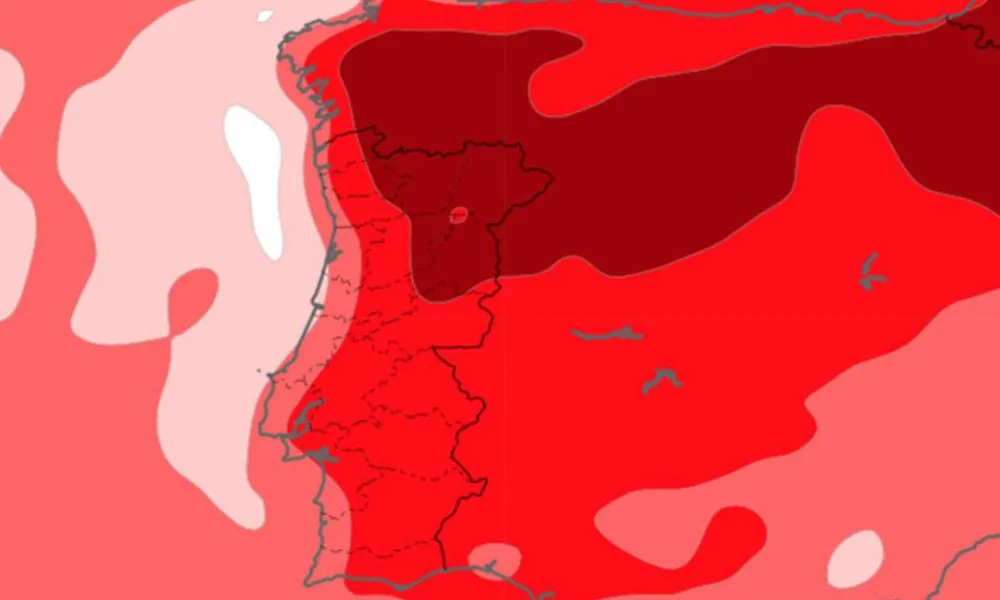 Previsão do estado do tempo – semana de 6  a 12 de julho de 2026 – Portugal Con…