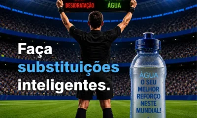 Quando o calor é o adversário, a água é a nossa tática!

 Em contagem decresce…