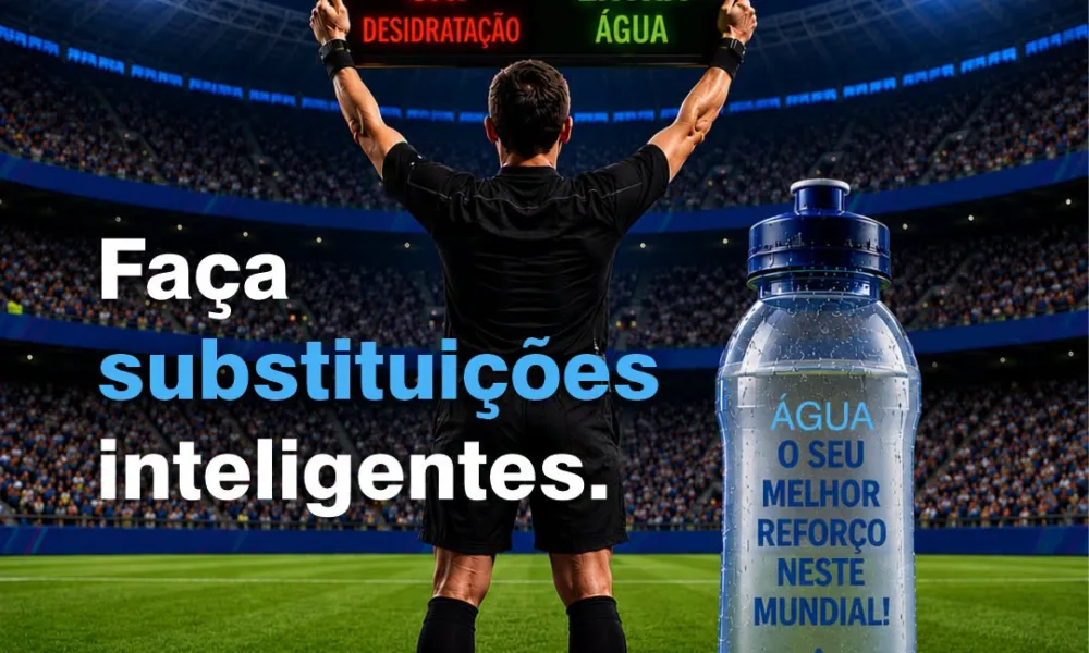 Quando o calor é o adversário, a água é a nossa tática!

 Em contagem decresce…