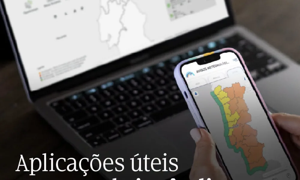 Quando o risco de incêndio rural é elevado, as aplicações e plataformas oficiais…