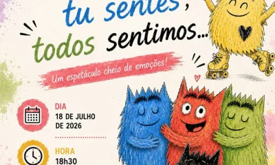 Reserve na sua agenda!

 Festival de verão “Eu sinto, tu sentes, todos sentimos…