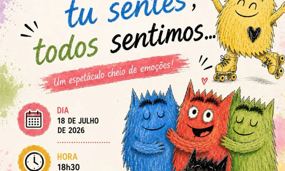Reserve na sua agenda!

 Festival de verão “Eu sinto, tu sentes, todos sentimos…
