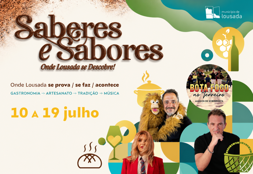 Saberes e Sabores estreia-se em Lousada com 10 dias de gastronomia, cultura e animação