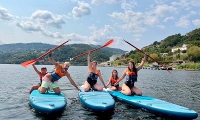 Stand-up paddle proporcionou novas experiências no Douro em Baião