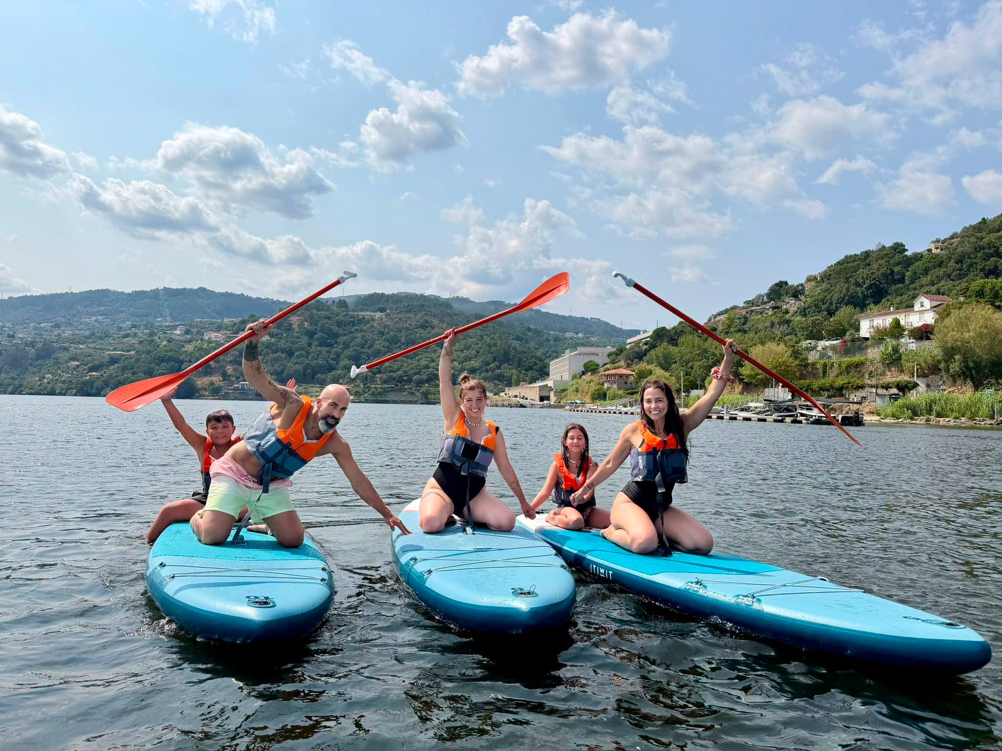 Stand-up paddle proporcionou novas experiências no Douro em Baião