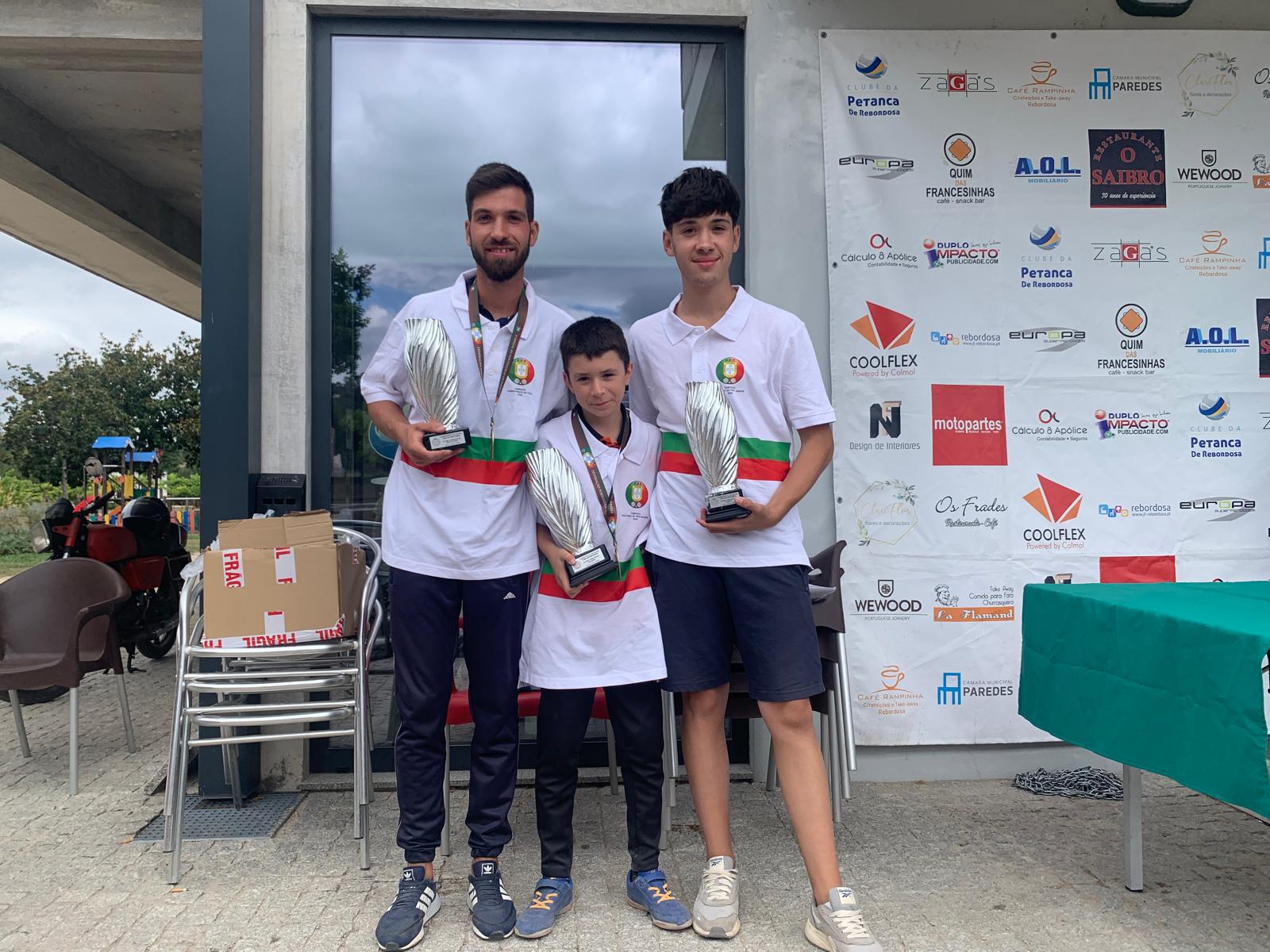 Trio da Zona Norte conquista três títulos no Nacional de Tiro de Precisão em Rebordosa