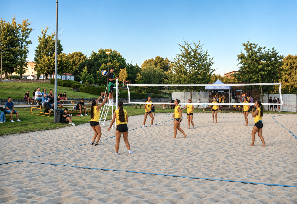 Torneio de Voleibol de Praia chega hoje ao fim com finais e entrega de prémios em Paços de Ferreira