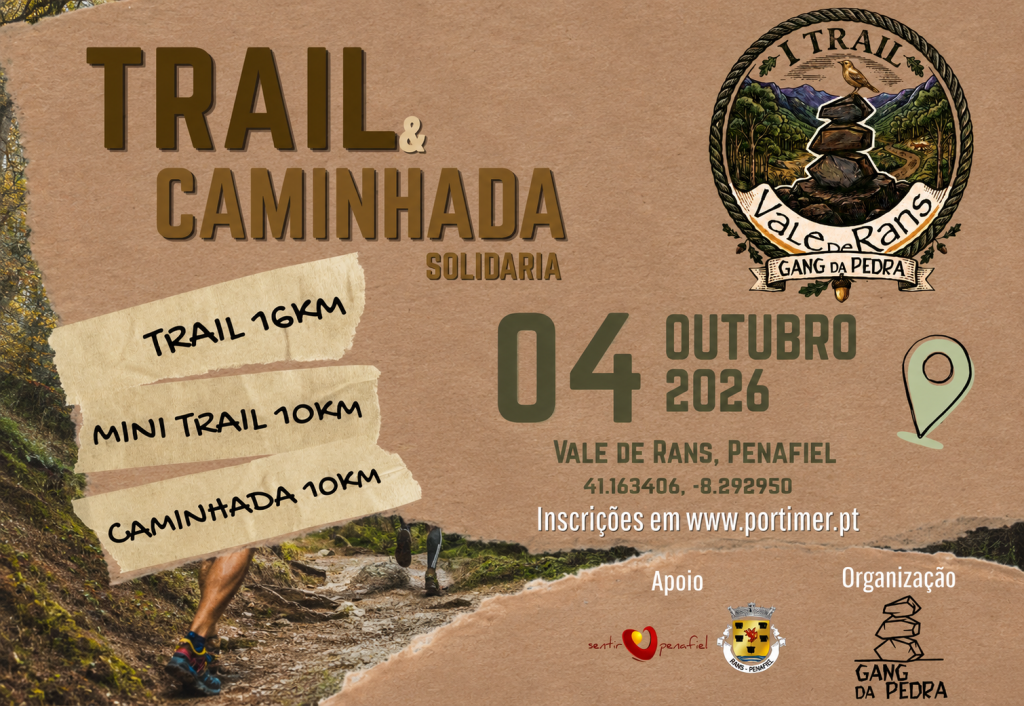 Trail Vale de Rans estreia-se em outubro com prova solidária e inscrições já abertas