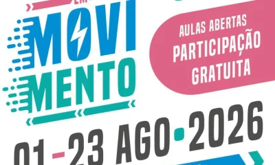 Uma comunidade de mente sã… Em corpo são!

De 1 a 23 de agosto, Desporto, Cultur…