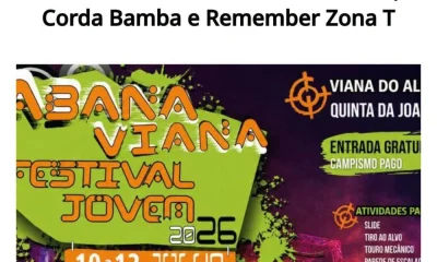Viana do Alentejo: Abana Viana arranca esta sexta-feira com GNTK, Corda Bamba e …