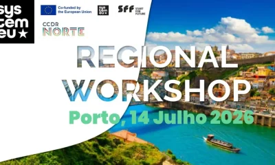 Workshop SystemEU – Call
 
A CCDR NORTE parceira no projeto SystemEU, que envolv…