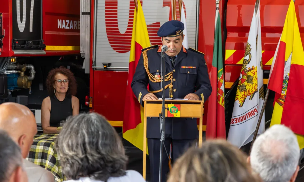 Bombeiros Voluntários da Nazaré iniciam novo ciclo de liderança com Joaquim José Silva