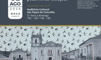 Alunos de Ourém reinventam trajes do século XX em exposição nos Paços do Concelho