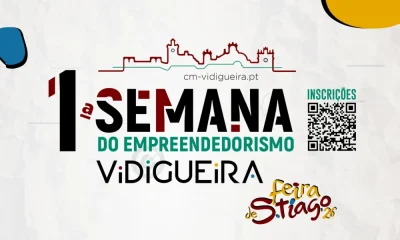 Vidigueira acolhe 1.ª Semana do Empreendedorismo até esta sexta-feira