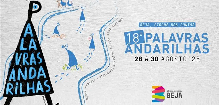 Beja acolhe 18.ª edição das “Palavras Andarilhas” em agosto com inscrições gratuitas
