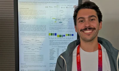 Doutorando da FCUP premiado por abordagem inovadora na análise sensorial