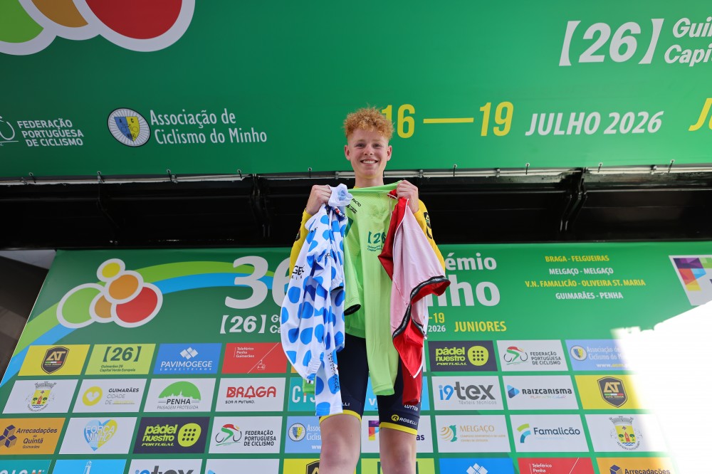 Sjoerd Spanjaard vence em Felgueiras e é o primeiro líder do Grande Prémio do Minho » Ciclismo + TV